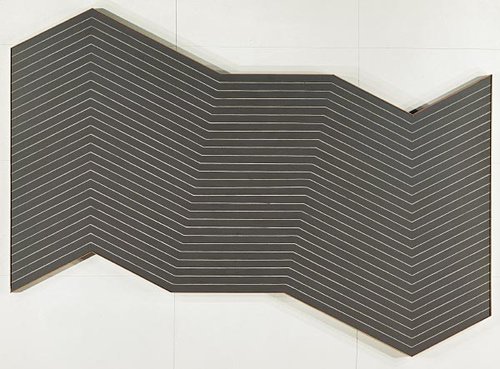 'Mas o Menos (More or Less)' Frank Stella