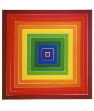 'Sunset Beach, Sketch' Frank Stella