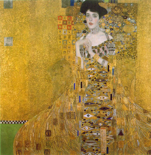 'Adele Bloch-Bauer's Portrait' Gustav Klimt