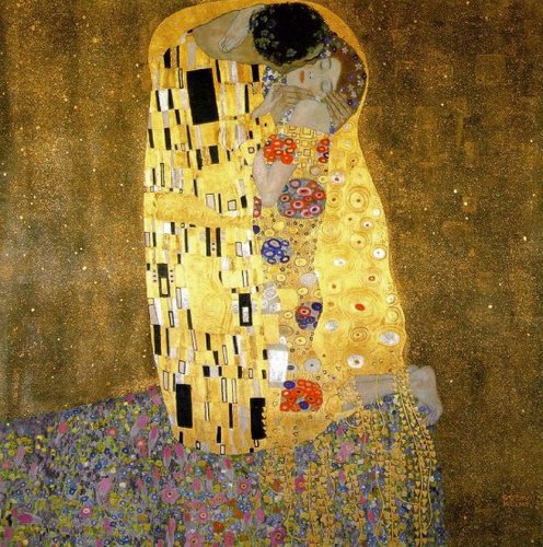 'the kiss' Gustav Klimt