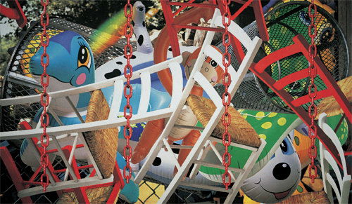 'Backyard (inkjet on canvas)' Jeff Koons