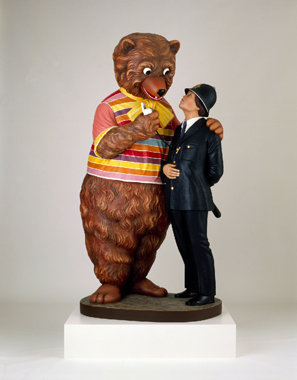 'Bear and Policeman' Jeff Koons