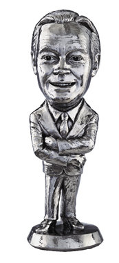 'Bob Hope (stainless steel)' Jeff Koons