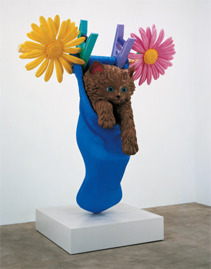 'Cat on a Clothesline' Jeff Koons