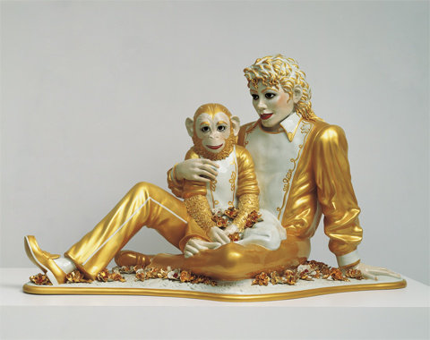 'Michael Jackson and Bubbles' Jeff Koons