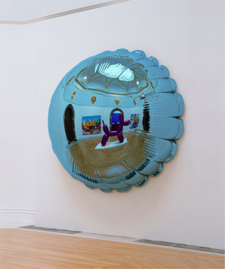 'Moon (Light Blue)' Jeff Koons