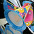 'Party Hat (oil on canvas)'