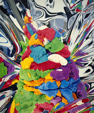 'Play-Doh (oil on canvas)' Jeff Koons