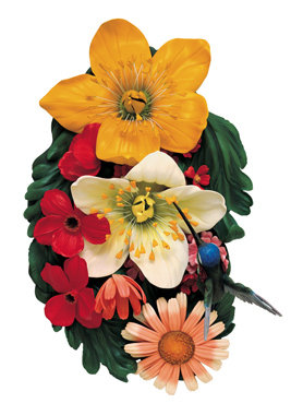 'Wall Relief with Bird' Jeff Koons
