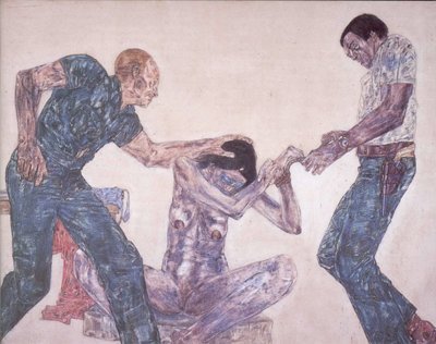 'Interrogation III' Leon Golub