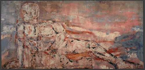'Reclining Youth' Leon Golub