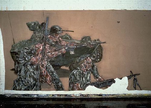 'Vietnam II' Leon Golub