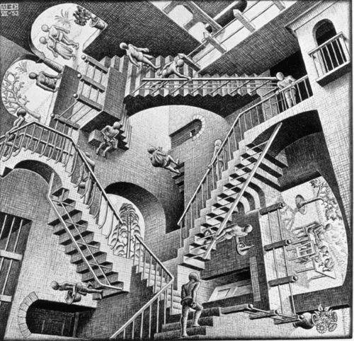 'Relativity' M.C. Escher