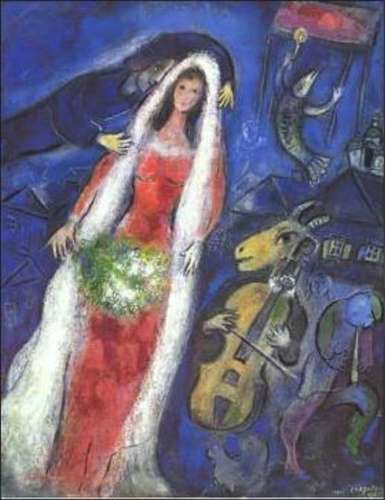 'La Mariée' Marc Chagall