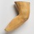 'Untitled (Left Leg) - painted plaster'
