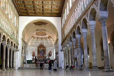 'Nave, Sant' Apollinare Nuovo' Material: Stone