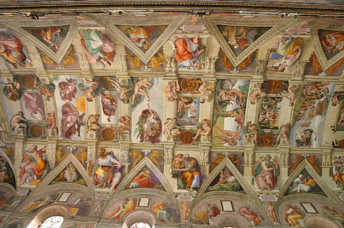 'Sistine Chapel' Michelangelo Buonarroti