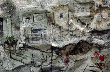 'Atelier gris avec salade' Miquel Barceló