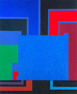 'Big Trouble' Peter Halley
