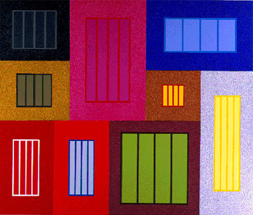 'The Time Machine' Peter Halley