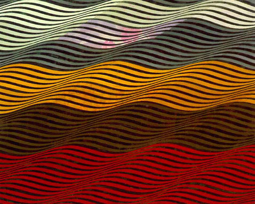 'Combine Painting' Philip Taaffe