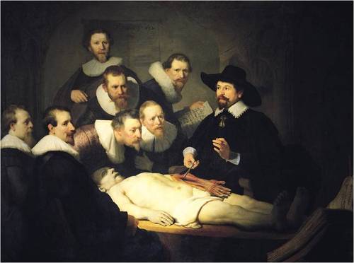 'Anatomy Lesson of Dr. Tulip' Rembrandt van Rijn