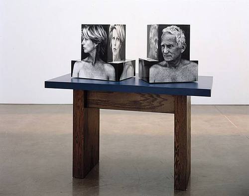 'War (Swivel)' Richard Artschwager