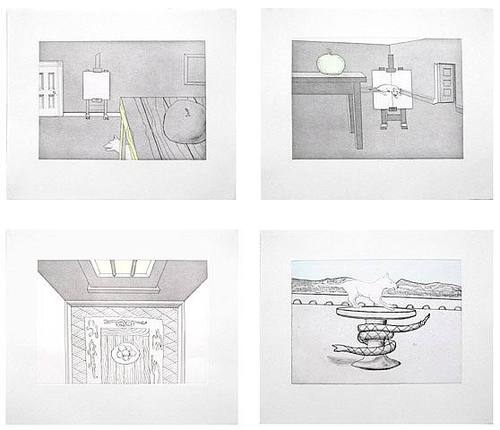 'Zeno's Paradox' Richard Artschwager