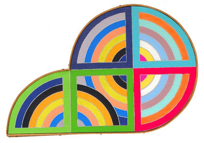 'Frank Stella Darabjevd II, 1967 (7 x 9 ins)' Richard Pettibone