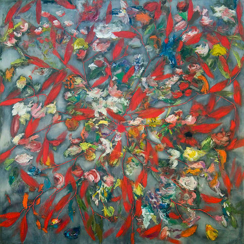 'Meditation/for H.M. (Ruins Proclaim the Building)' Ross Bleckner