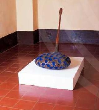 'Installation View of Sculpture' Saint Clair Cemin