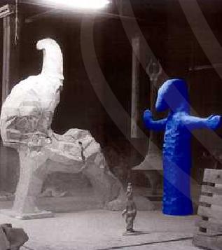 'Installation View of Sculptures' Saint Clair Cemin