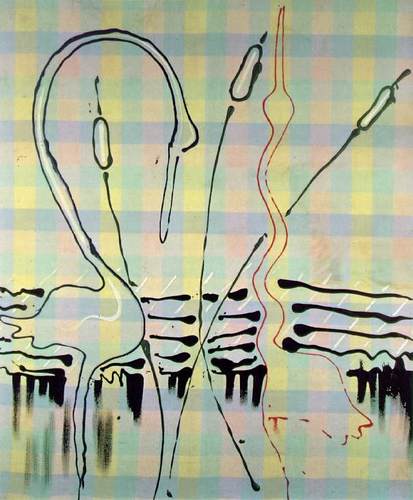 'Heron Painting 2 ' Sigmar Polke