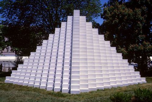 'Four-Sided Pyramid' Sol LeWitt