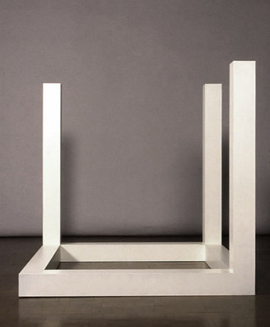 'Incomplete Open Cube #7' Sol LeWitt