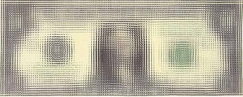 'Untitled (Dollar Bill) - Color inkjet print' Tom Friedman