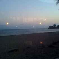 Shoreline post-sunset