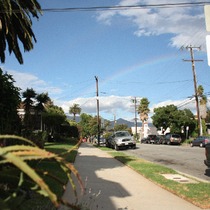Fleeting Rainbow (mobile post)