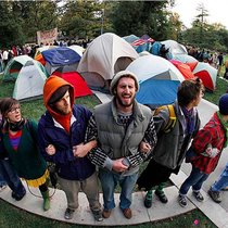 culture of protest:occupying, tenting and singing