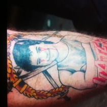Santa Barbara Bartender Emmet Bentley Dominates Shaq Tattoo Challenge