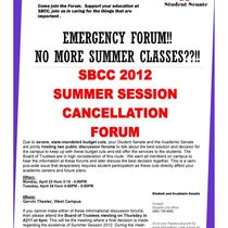 SBCC summer session cancellation