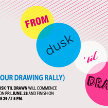 From Dusk 'til Drawn: 24-Hour Drawing Rally