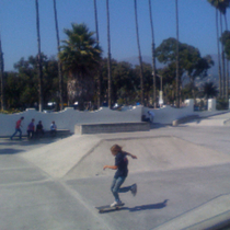 Skateboard Kid at Cabrillo Skate Park