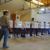 Full Polling Places in Downtown Santa Barbara
