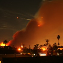 Citizen News:  Big Fire in Montecito