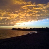 Mobile Photo: Spectacular Santa Barbara Sunset