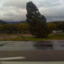 Mobile Photo:  Stormy Weather Just North of Goleta