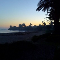 Mobile Photo:  Ledbetter Sunset New Years Day