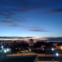 Mobile Post: Sunrise over SB