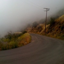 Mobile Post: Clouds Resting on Camino Cielo